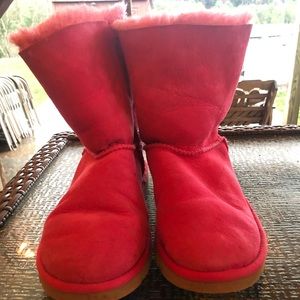 Pink Bailey Bow Uggs